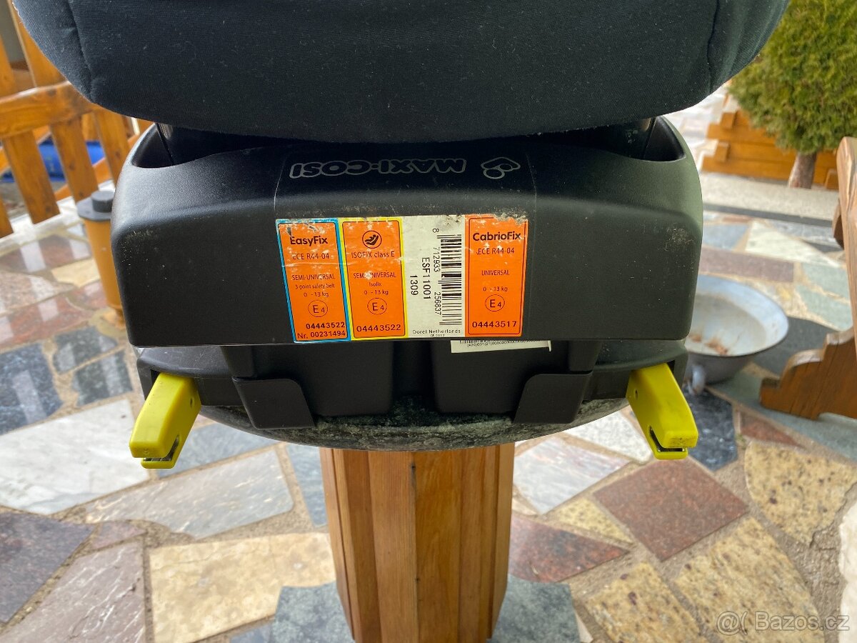 Autosedačka Maxi-Cosi Cabriofix se základnou ISOFIX - 7