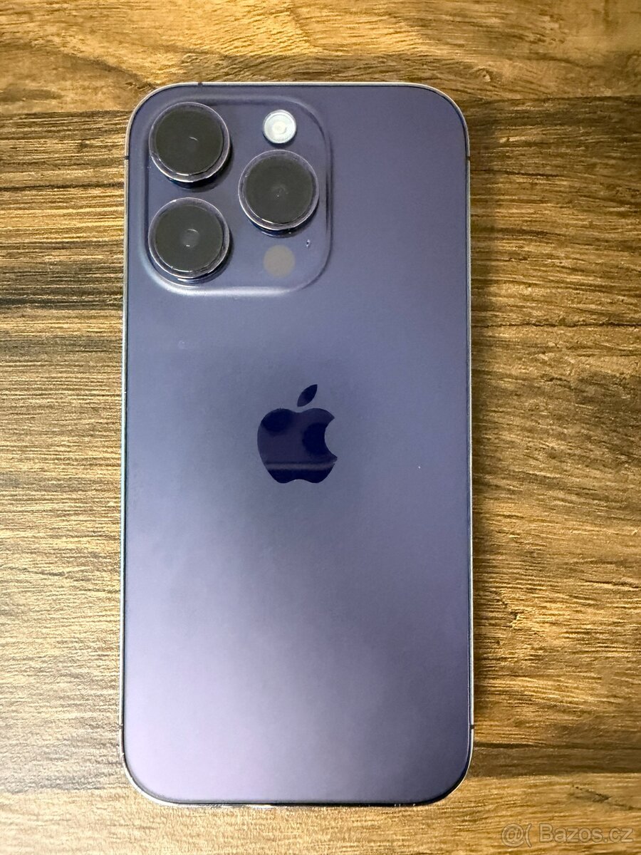 Apple iPhone 14 PRO 128 GB Deep Purple, VELMI HEZKÝ STAV - 7