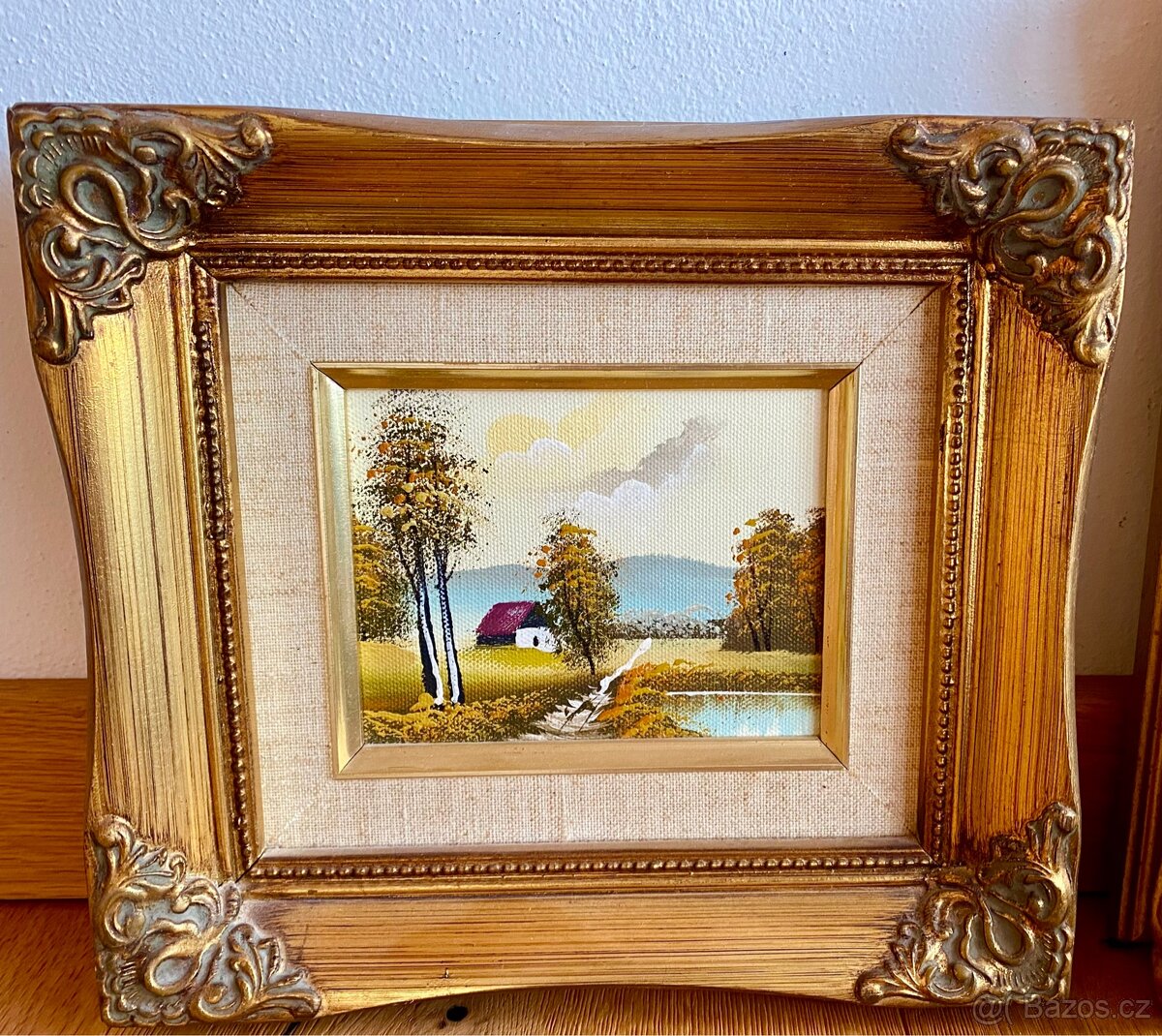 Staré krásné obrázky, olejomalba - 7