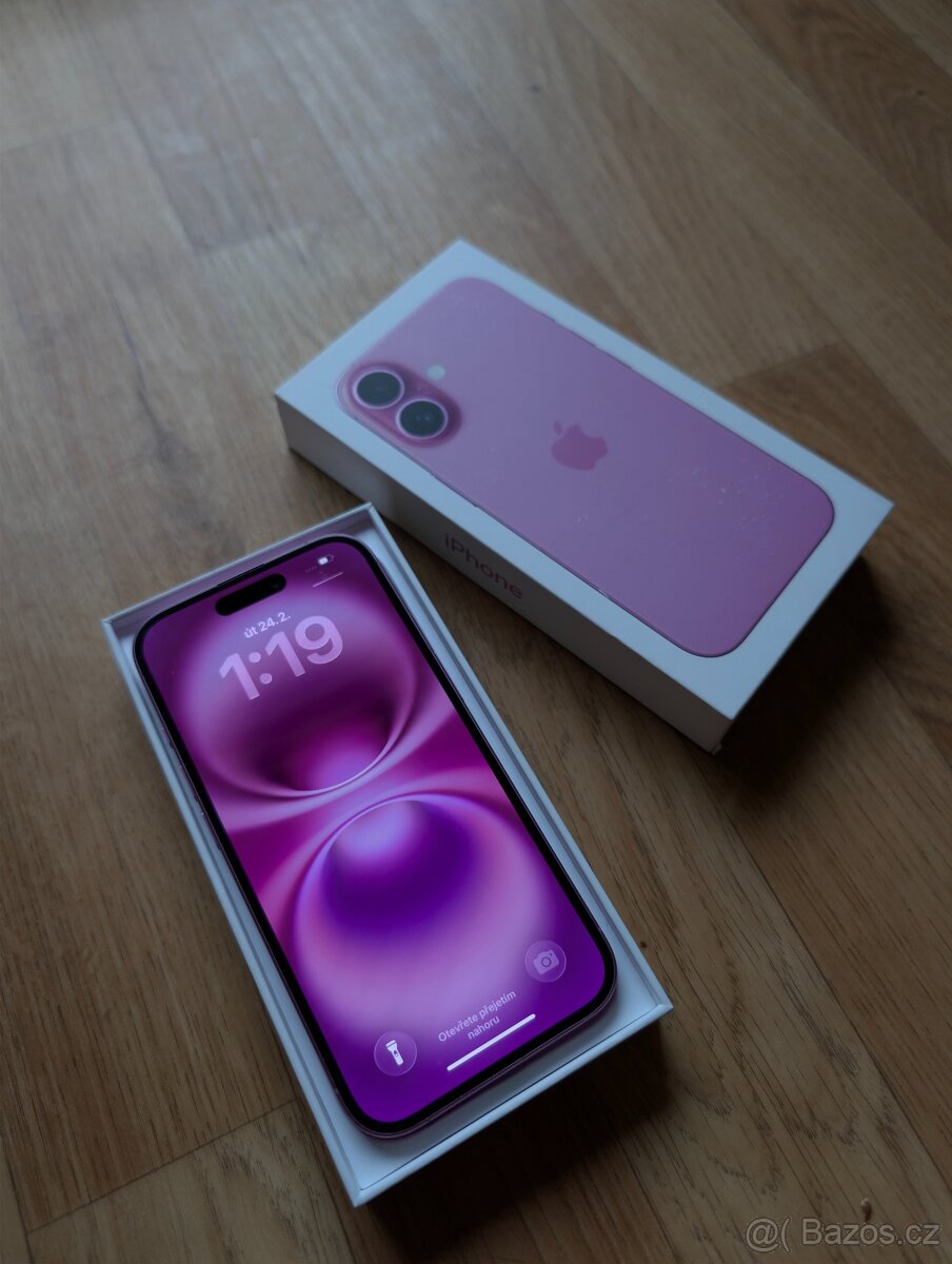 Apple iPhone 16 256GB růžový - 7