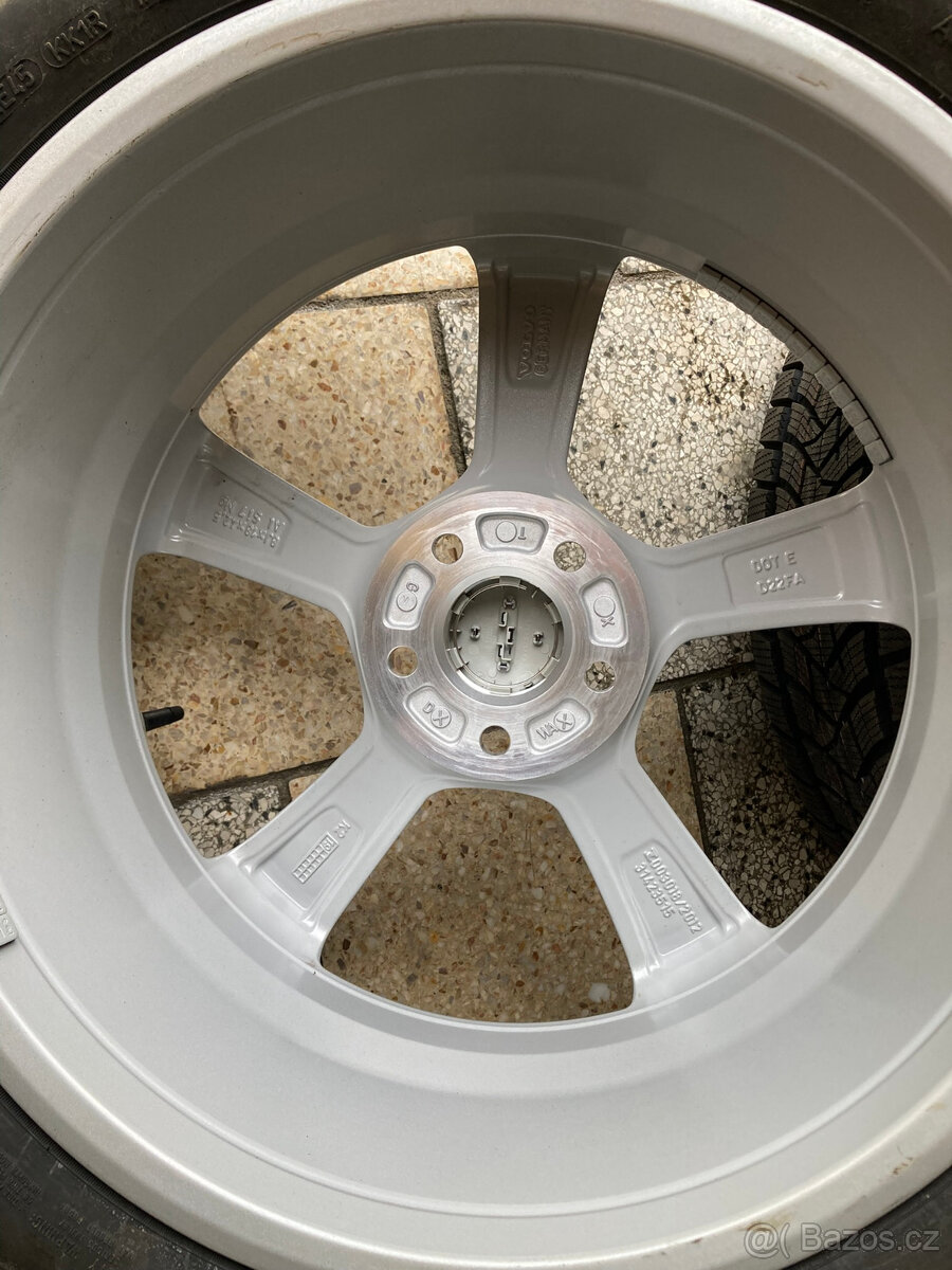 Alu disky 5x108 R18 Volvo XC90, XC60 originál - nepoužité - 7