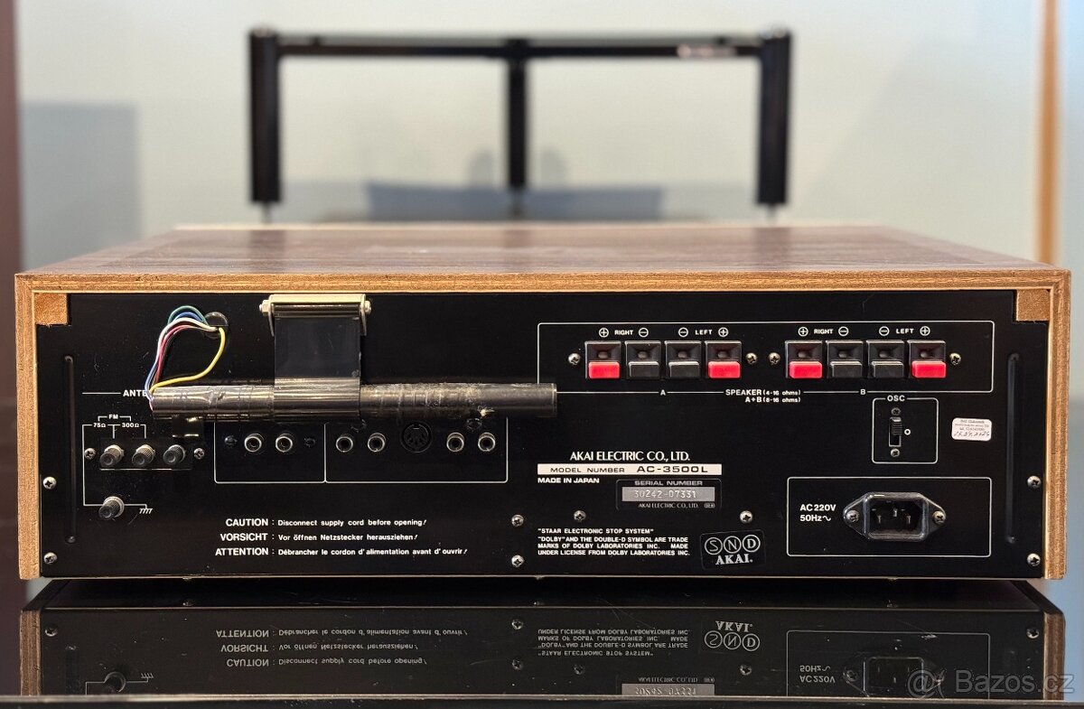 Akai AC-3500L kazetový receiver - 7