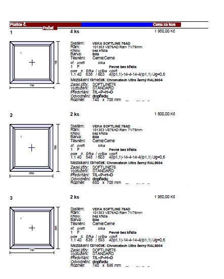 Nová okna, skla - 7