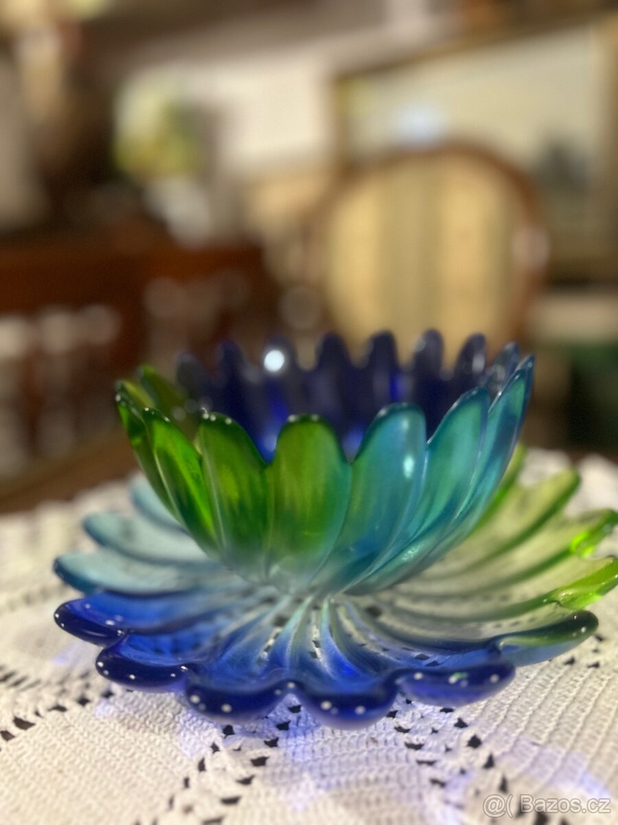 Vintage Waltherglas mísa a talířek - 7