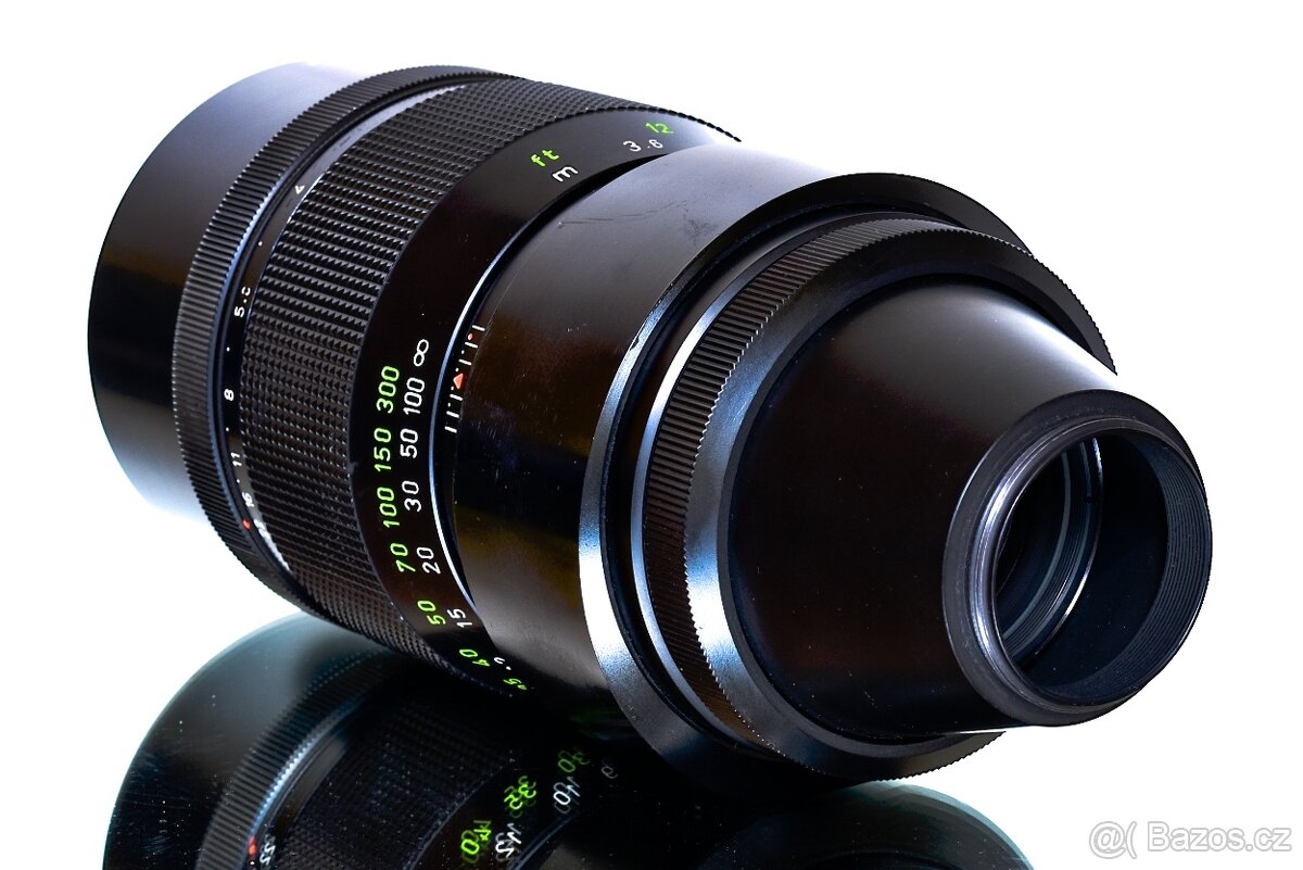 Pentacon 4/300mm 19-lamelový M42 TOP STAV - 7