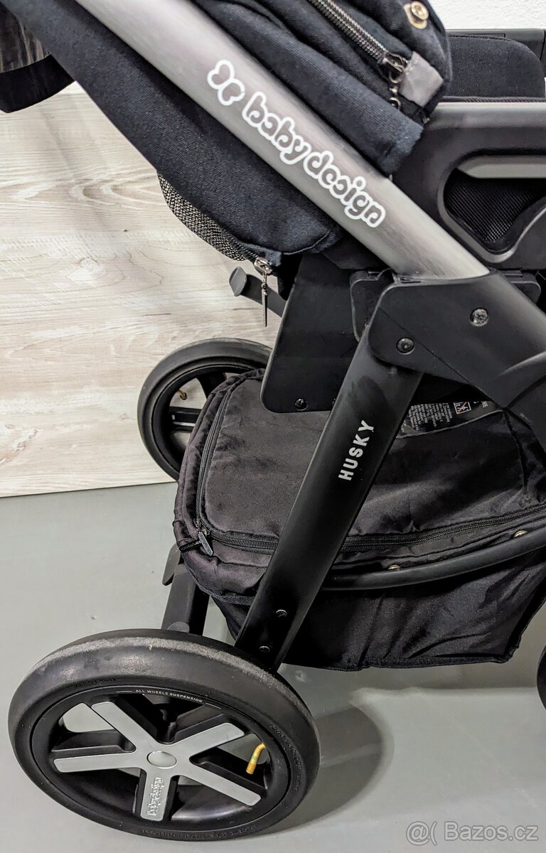 Baby Design Husky 3v1 Winter pack černý - 7