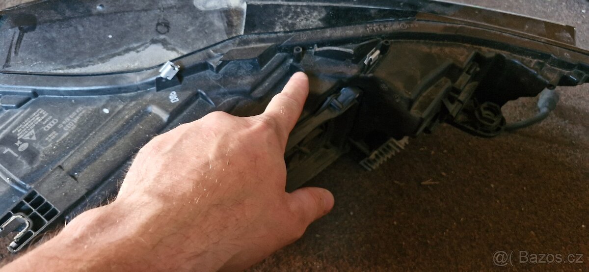 Leve predni svetlo full led audi A6 4K C8 - 7