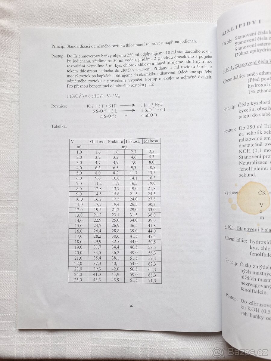Skripta Organická chemie cvičení Mendelu - 7