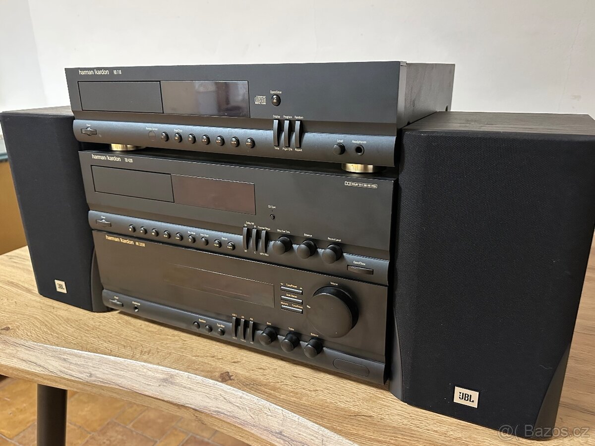 Hifi systém harman/kardon, repro, vintage - 7