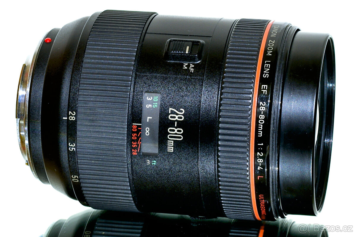 CANON EF 28-80 mm 1:2,8-4 L USM + UV Kenko TOP STAV - 7