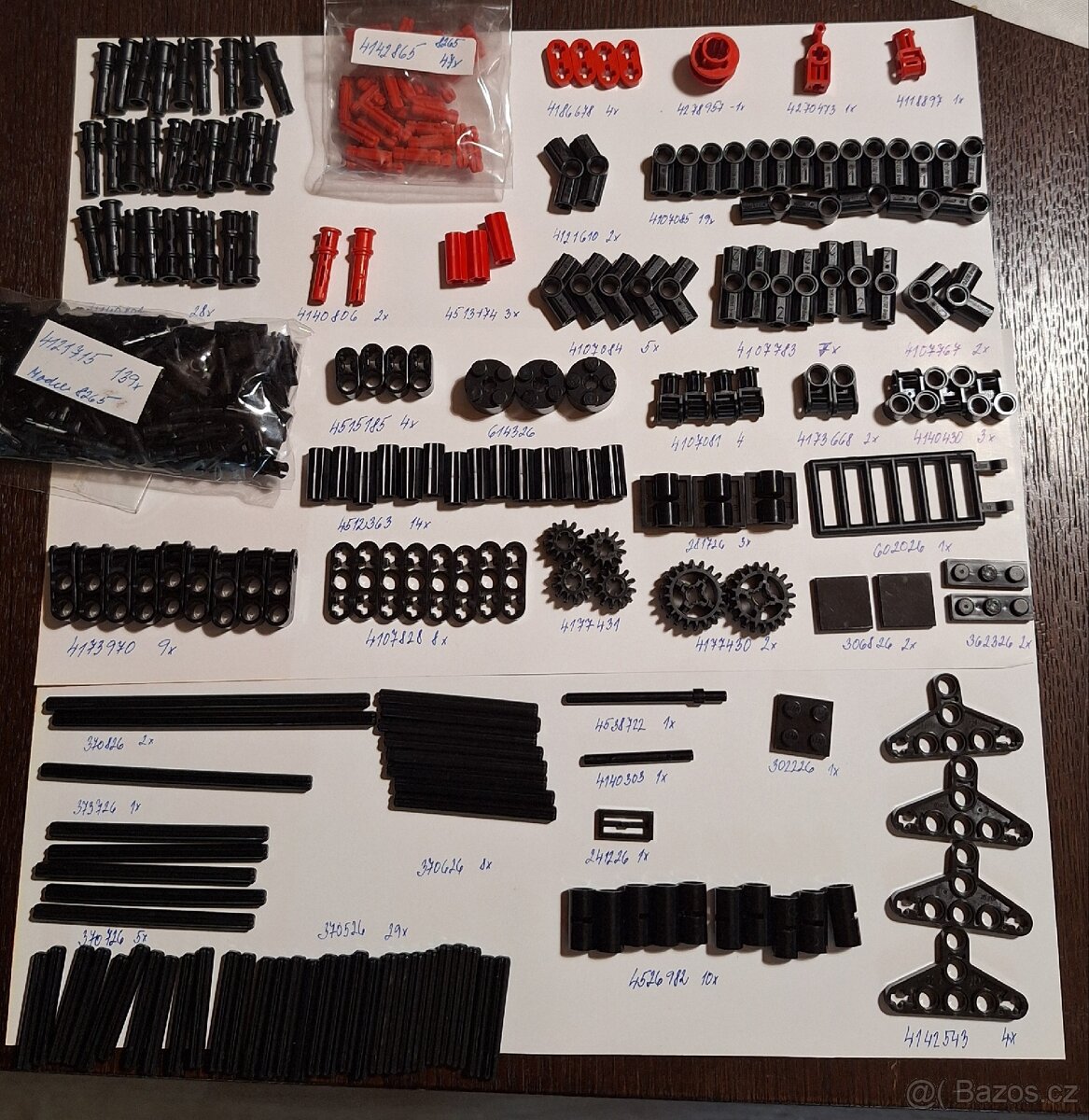 Velká Sada 3 stavebnic Lego technic: Nakladač+Traktor+Motor - 7