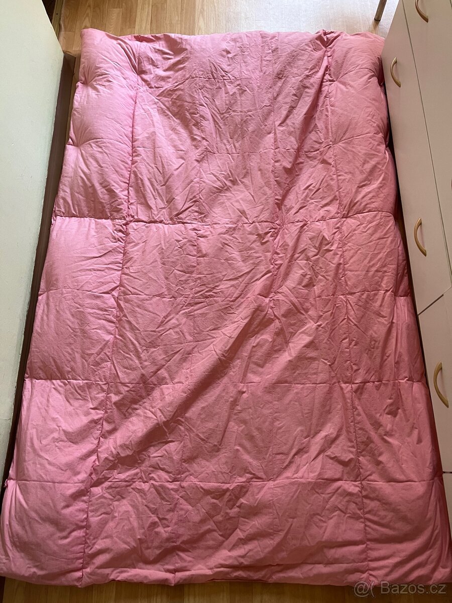 Péřová peřina s polštářem v sýpkovině - 7