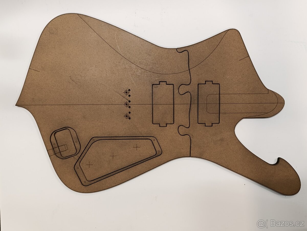 Šablony pro výrobu kytary - 7