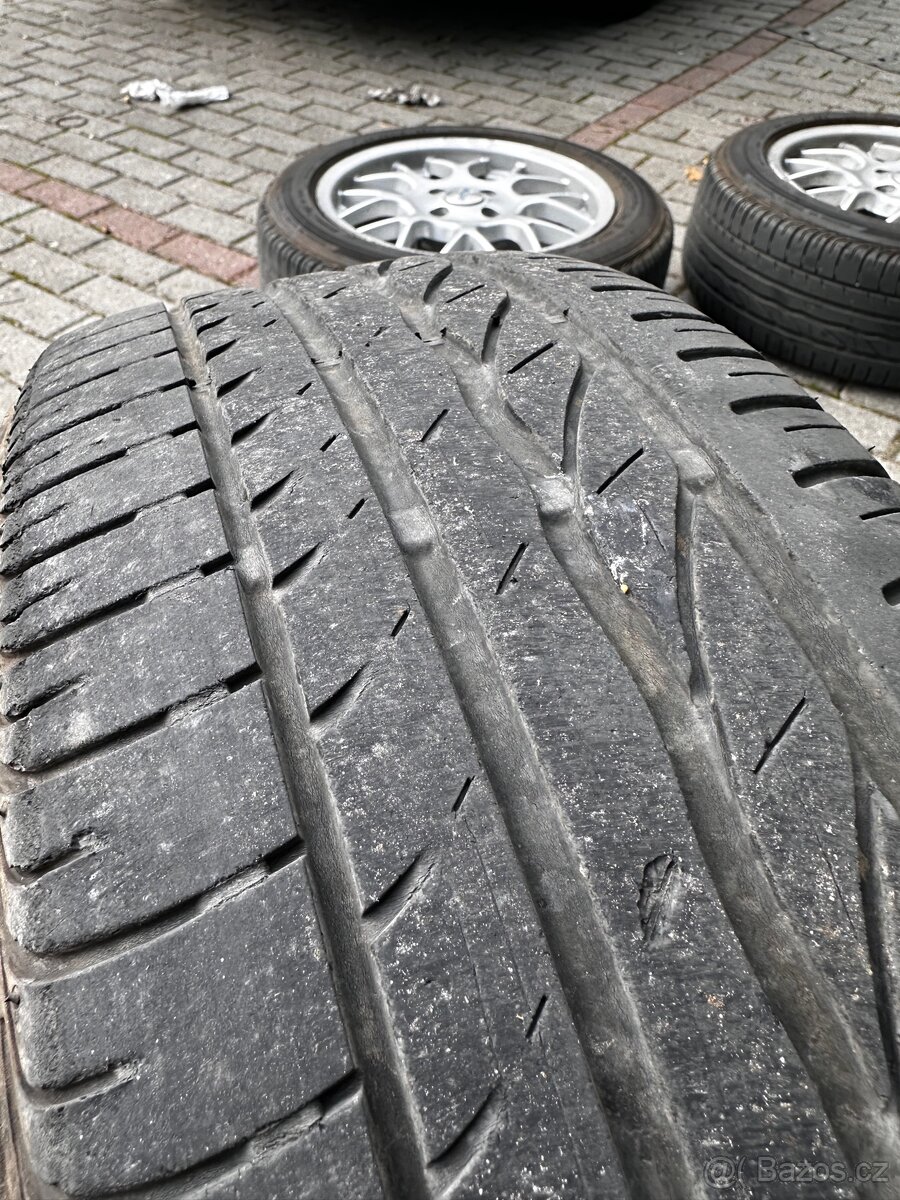 Alu kola Stilauto 15 4x100 s letními pneu Bridgestone - 7