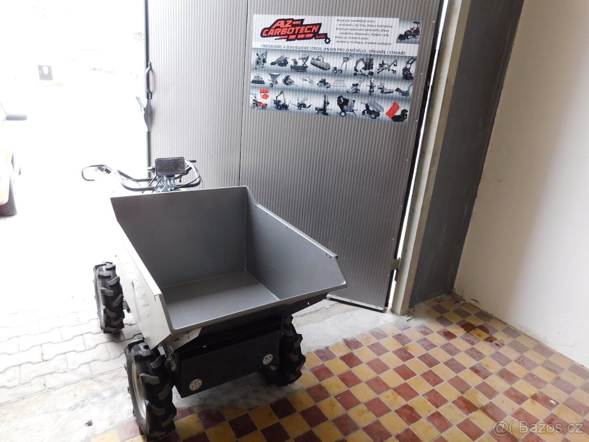 Jansen MSK-800X kĺoubový kolový elektrický damper - 7