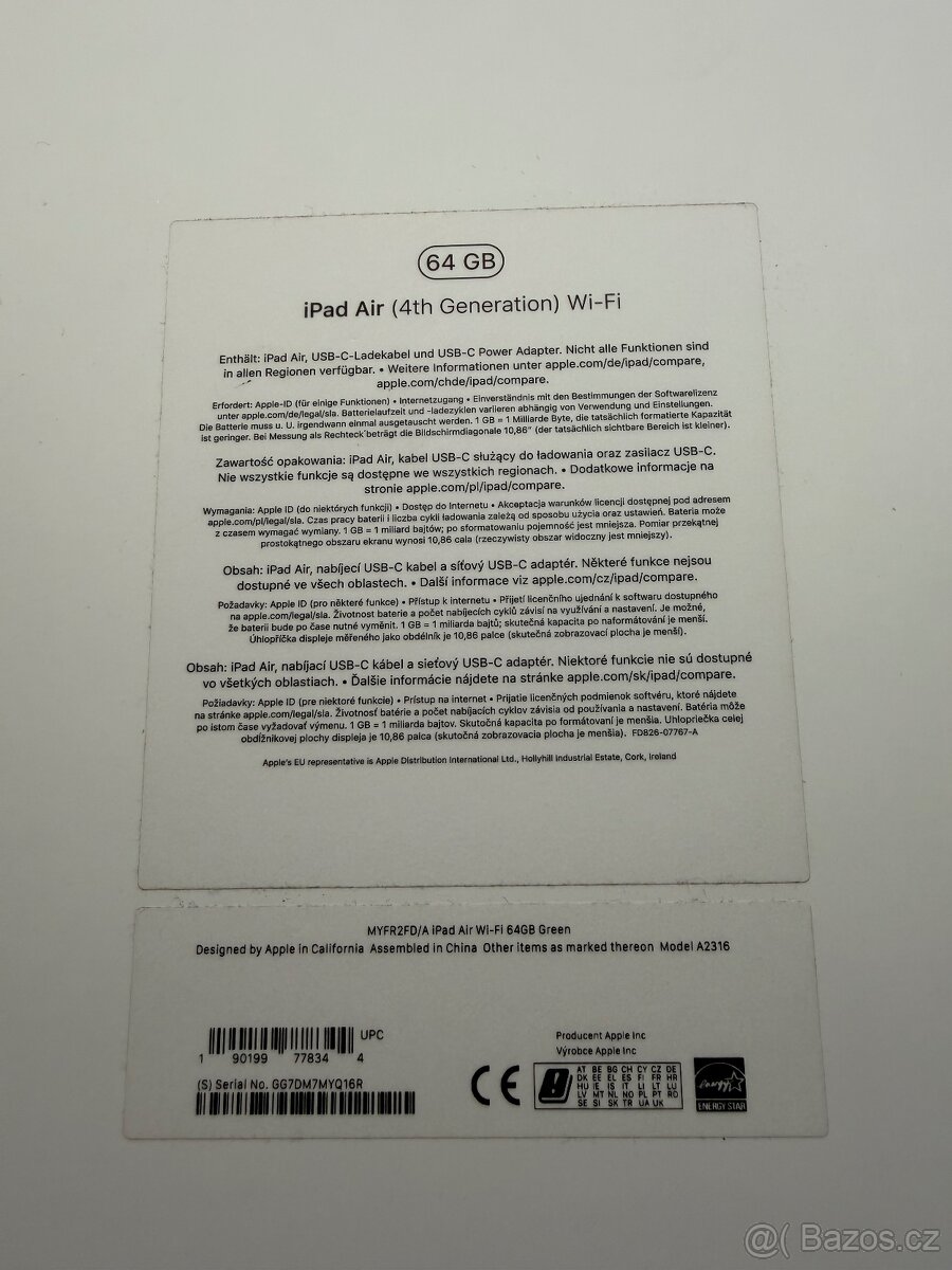 Ipad Air 4 generace 64gb - 7