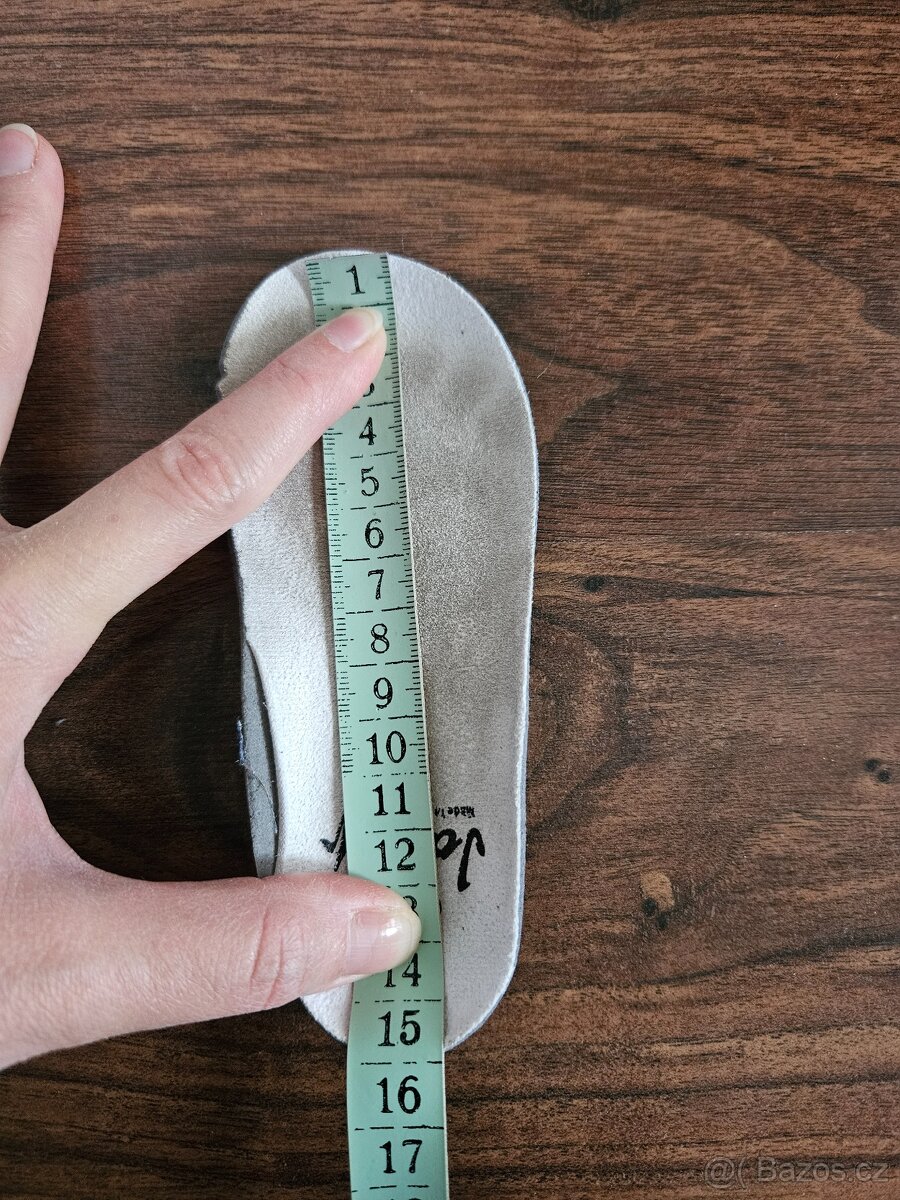 Chlapecké kožené kotníkové boty Jonap vel. 22 - 7