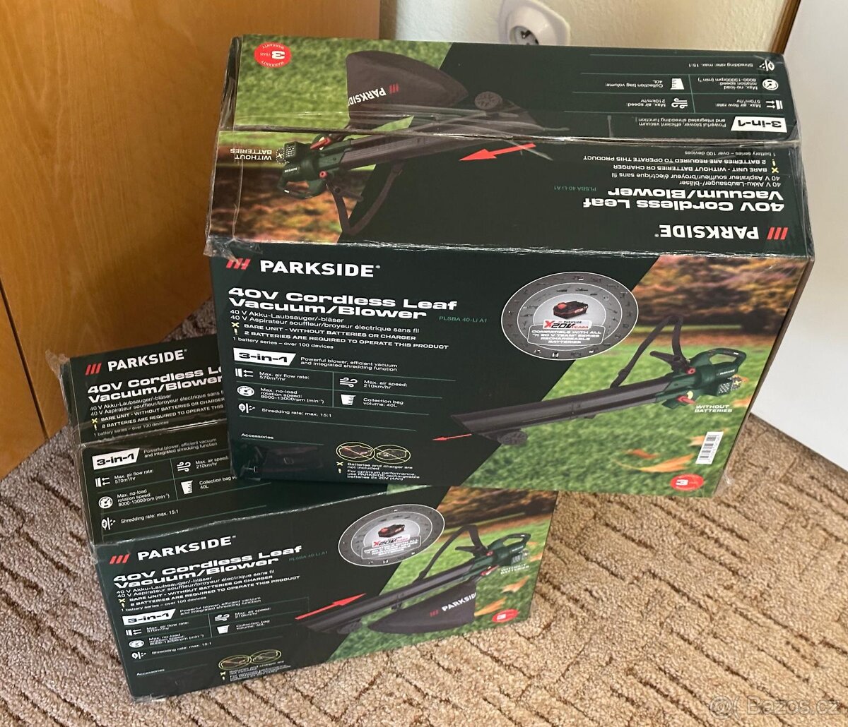 Parkside Aku vysavač/foukač na listí - 7
