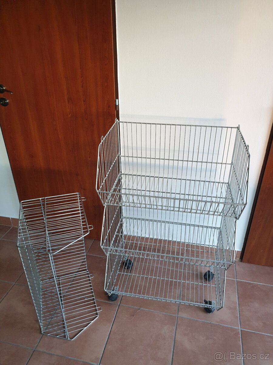 Policový stojan, stojan na obleč/němý sluha, stolek SONY - 7