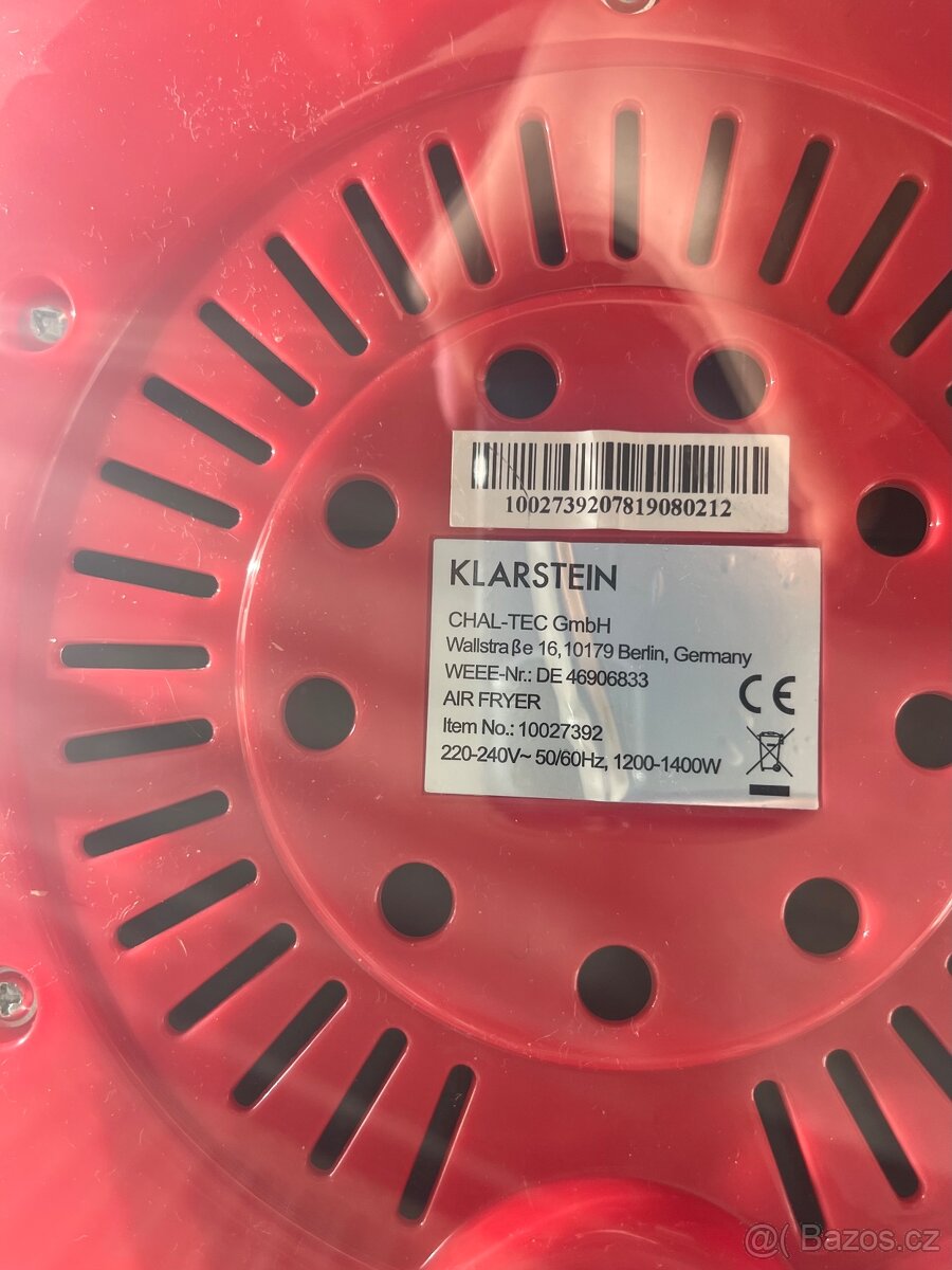 Horkovzdušná fritéza Klarstein - 7