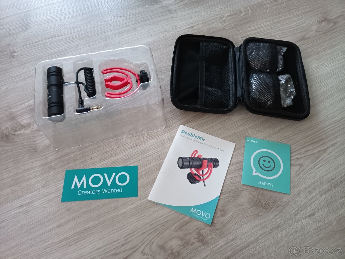 Movo DoubleMic V2 - oboustranný mikrofon - 7