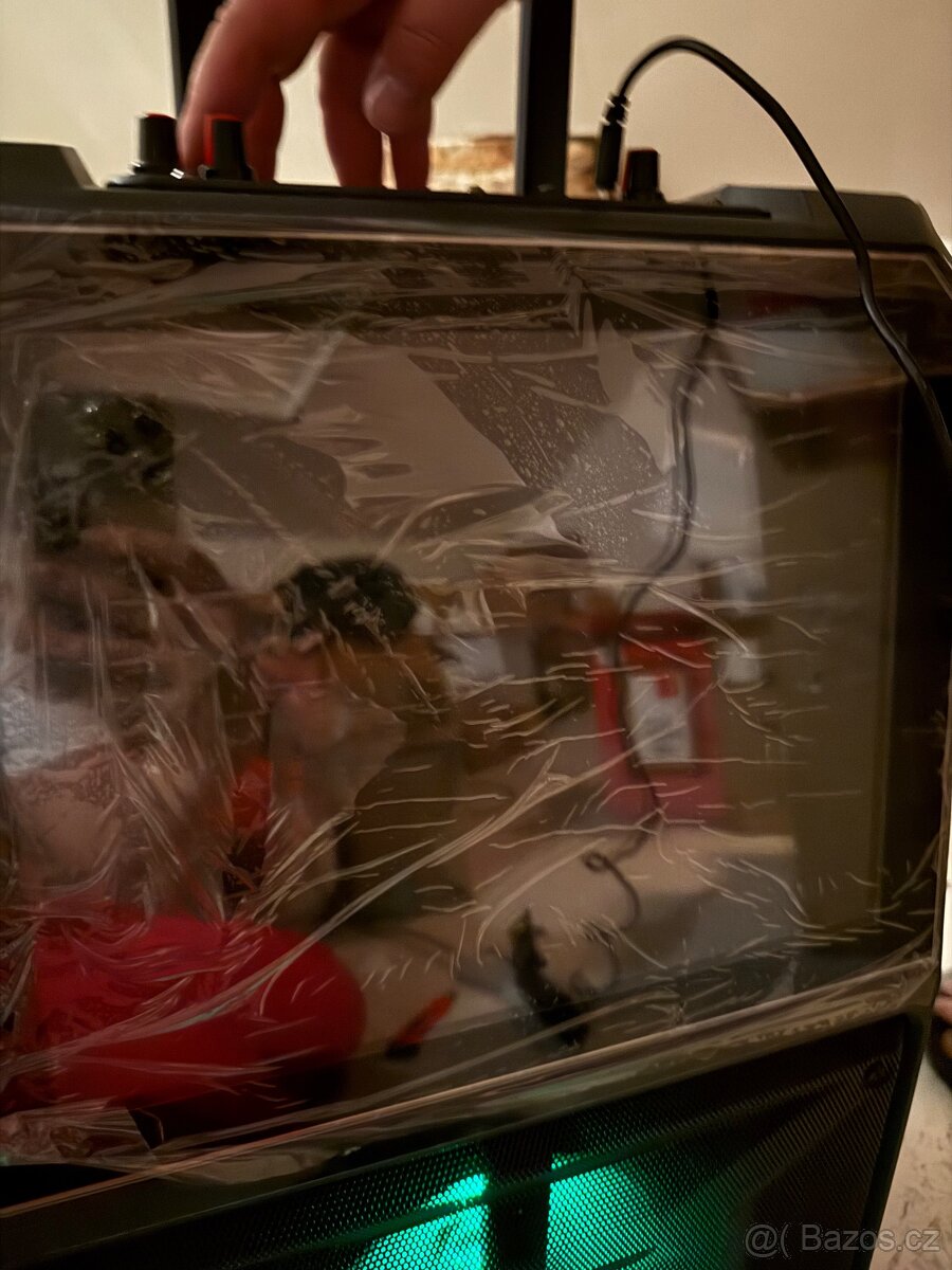 Přenosný reproduktor karaoke auna - 7