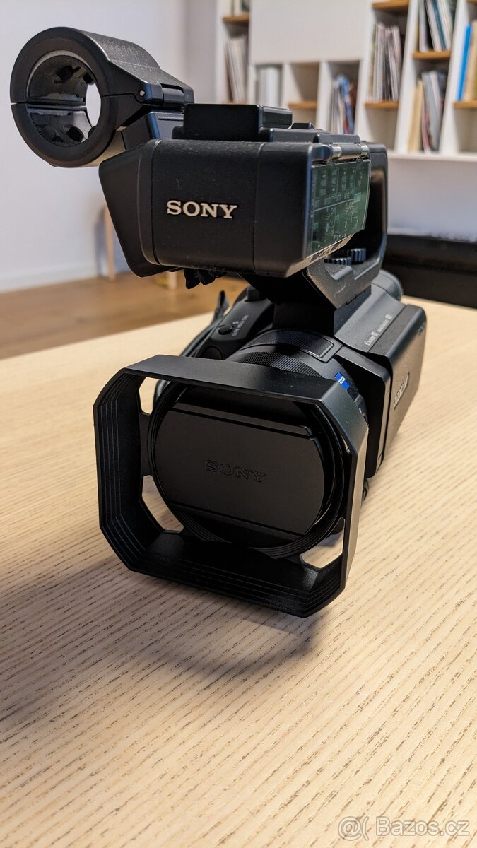 SONY PXW-X70, statív, Manfrotto MHXPRO-3W, RODE NTG3 - 7