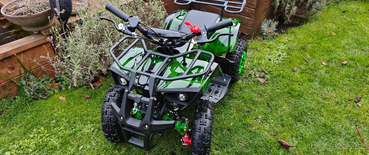 Nová dětská čtyřkolka 49ccm M-Hunter 6"kola maskáč - 7