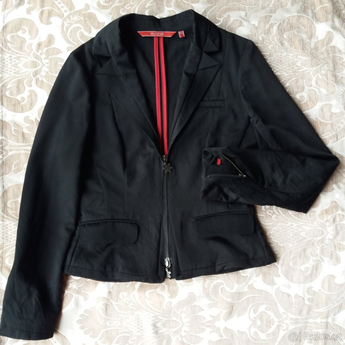 Elegantní dámské sako na zip. Vel. 36 - 7