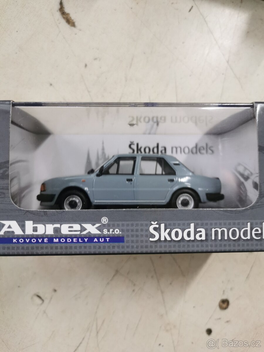 Modely autíček Škoda, Abrex. - 7