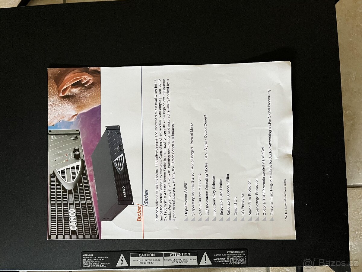 Zesilovač Camco Tecton 38.4 - 7