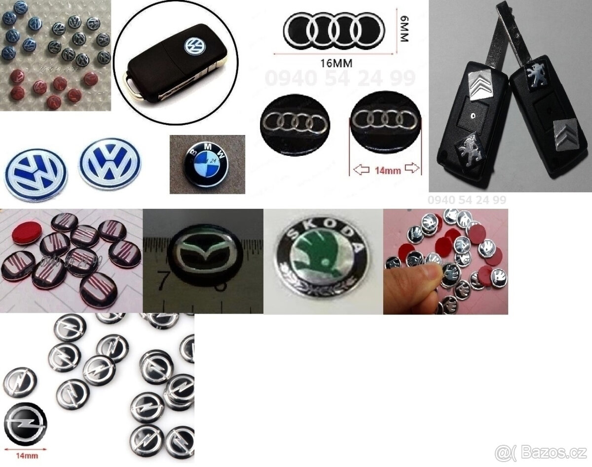 Nálepka - logo na kľúč - 7