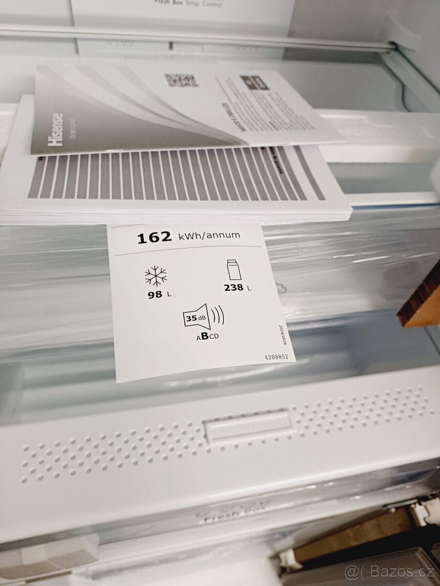 Nová lednice HISENSE 202 cm, NeoFrost, ZÁRUKA - 7
