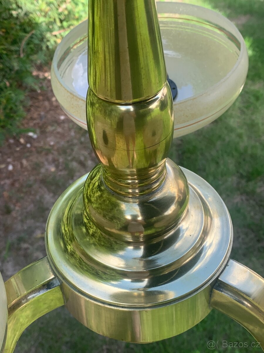 Mohutný mosazný lustr - 7