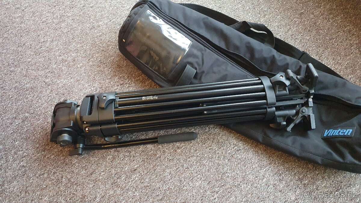 F&V S100A slider, Velky stativ Vinten Pro 5 PT52 - 7