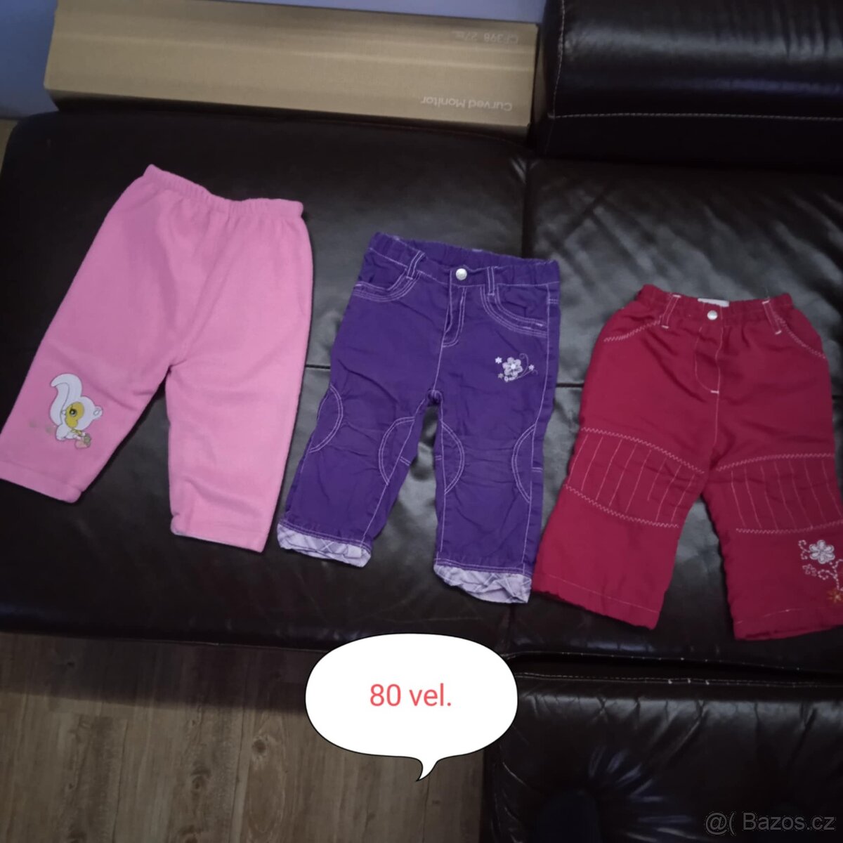 Dětské kalhoty vel. 80, 86, 92, 98 - 7