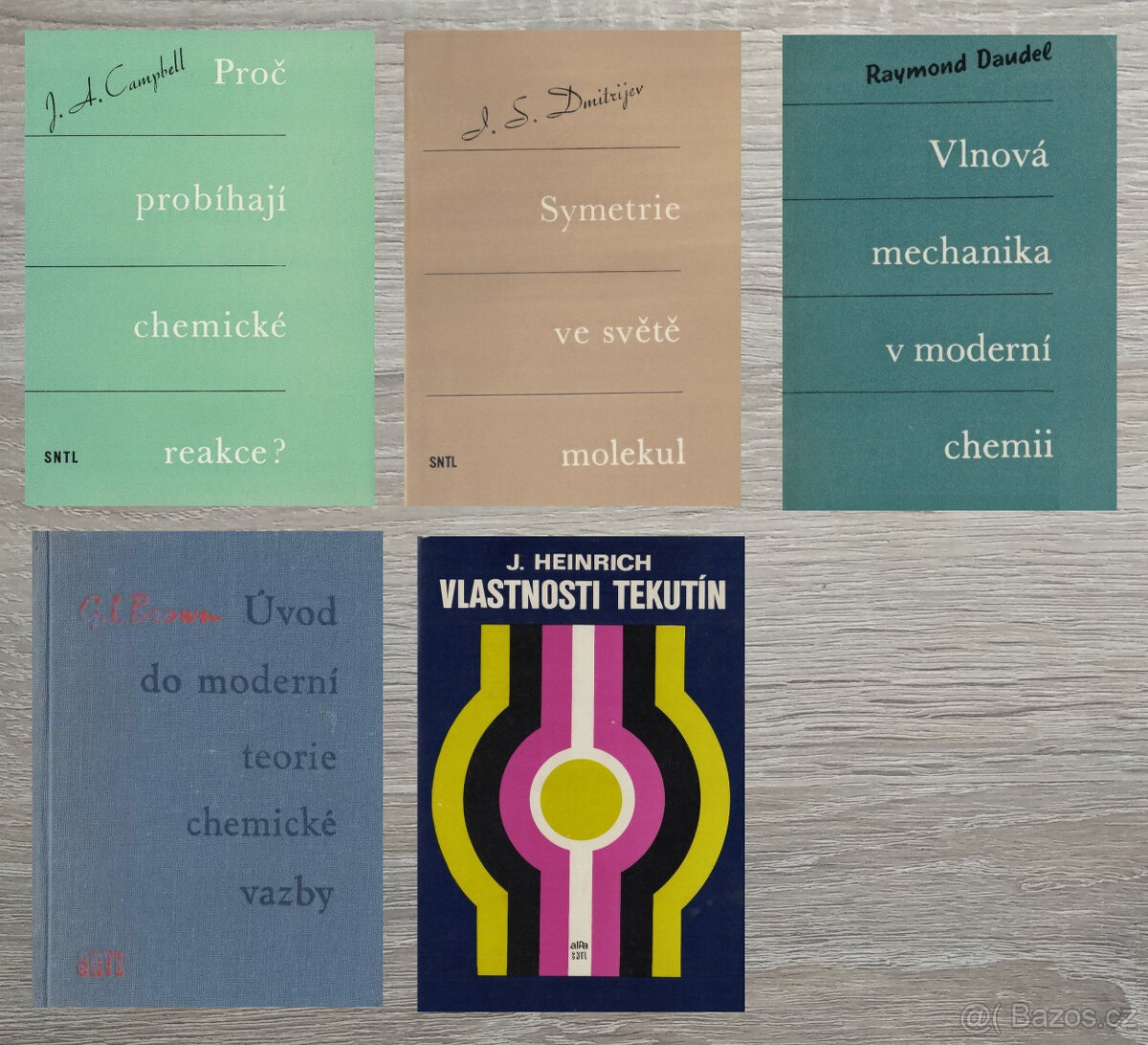 Knihy a učebnice z chemie - 7
