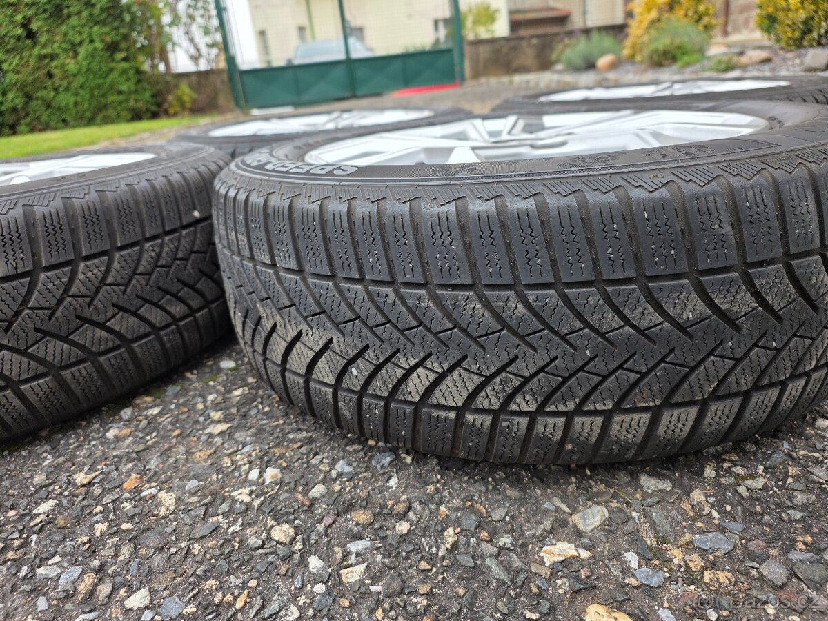 Brock Renault RE2 6.5x16 5x114.3 ET 41 + Semperit pneu - 7