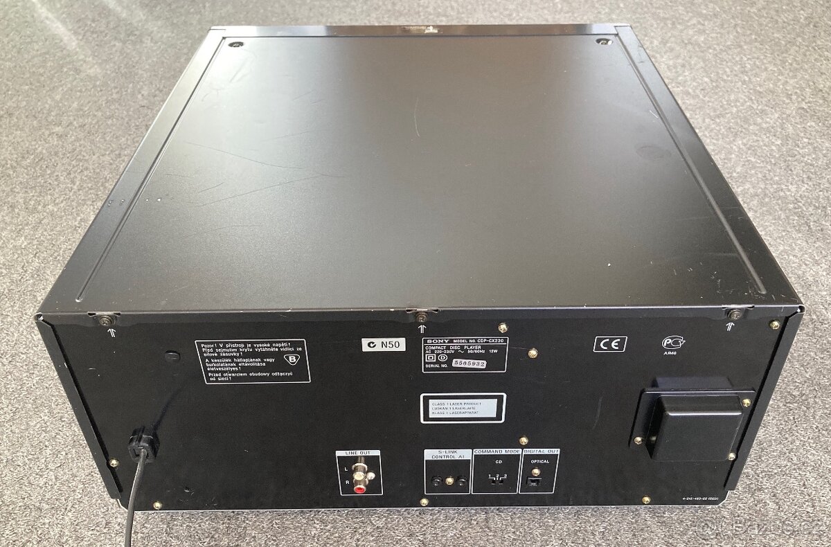 CD Changer Sony CDP-CX230 - 7