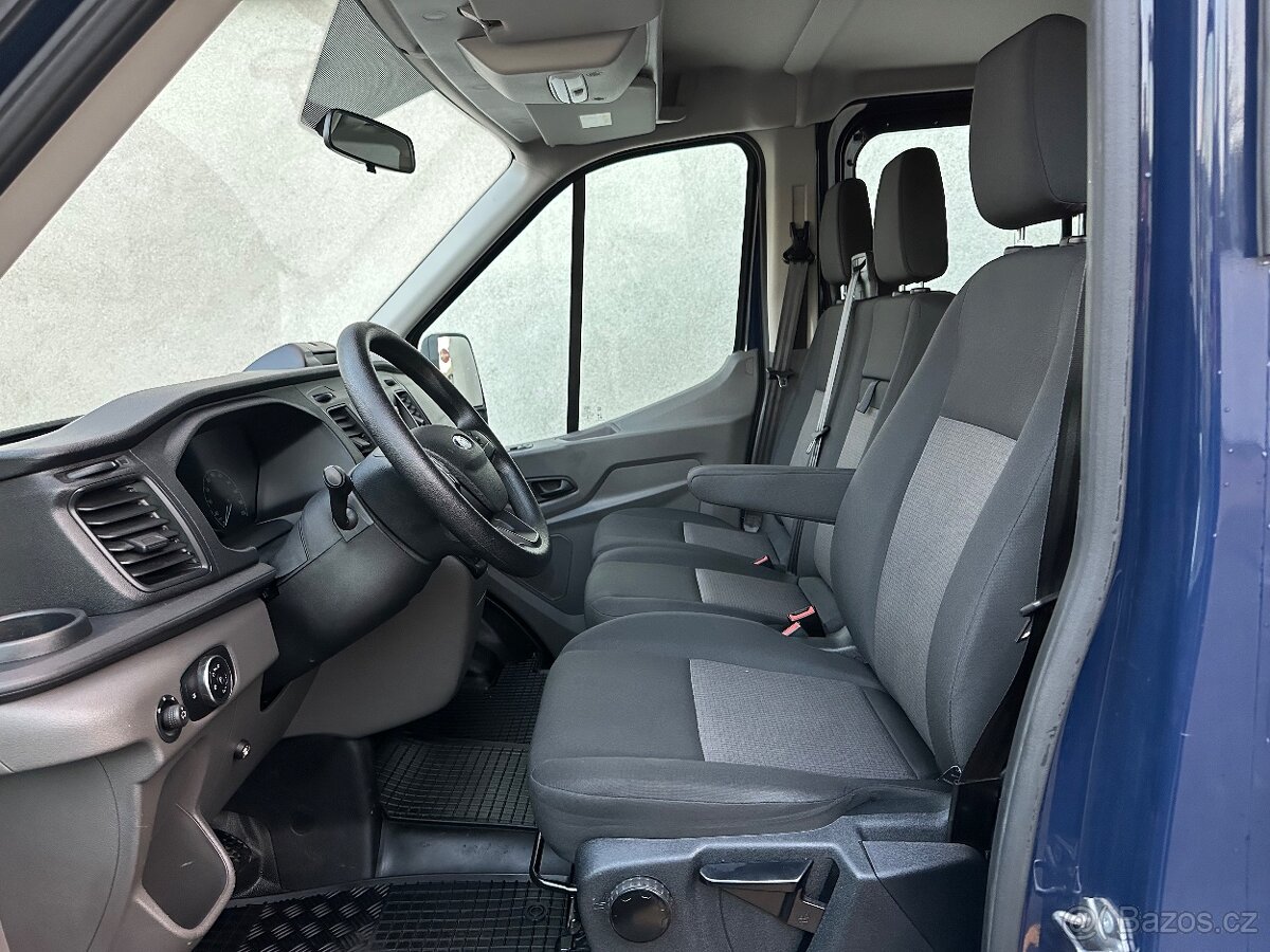 Ford Transit,96kw,7míst,1.maj.Čr,odpočet dph,tažné - 7
