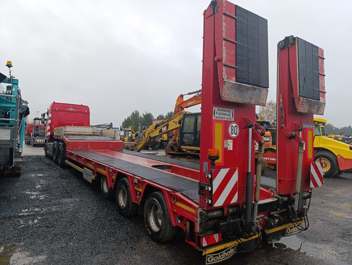 Tahač návěsů SCANIA R580 A64NA, plus návěs Goldhofer STZ-L - 7