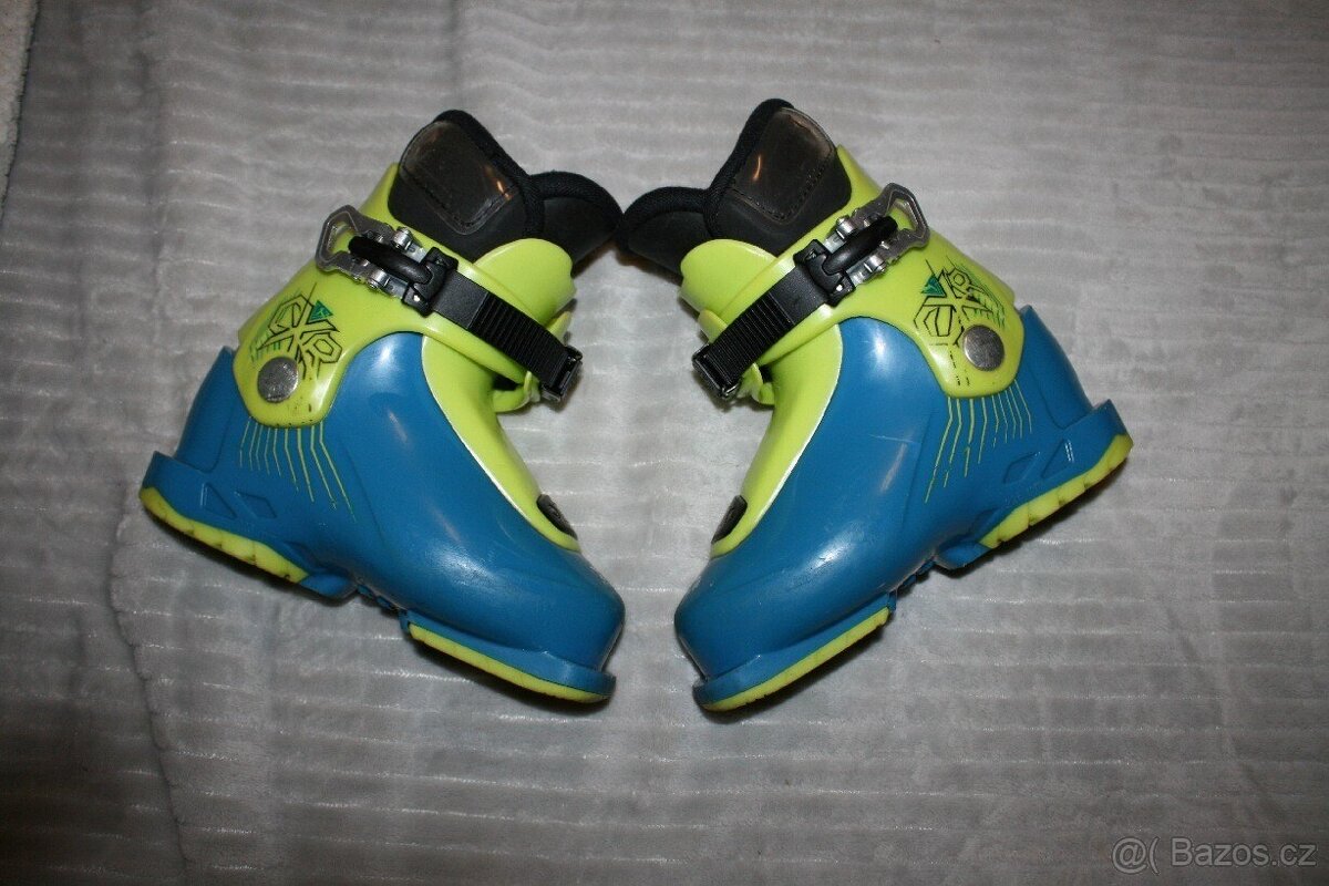 lyže Stockli RX 90 cm , lyžáky Rossignol - 7