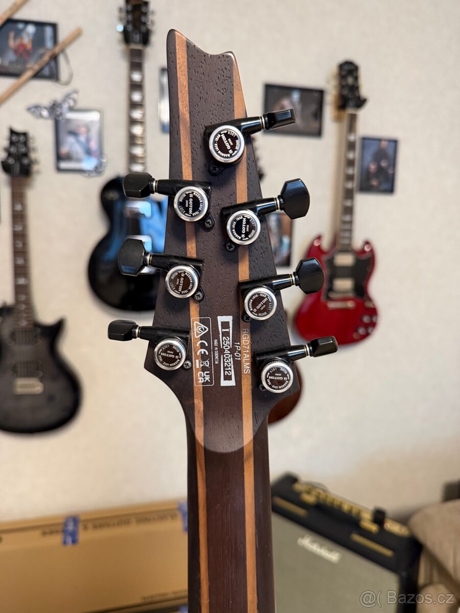 Ibanez RGD71ALMS-BAM – 7strunná, nová - 7