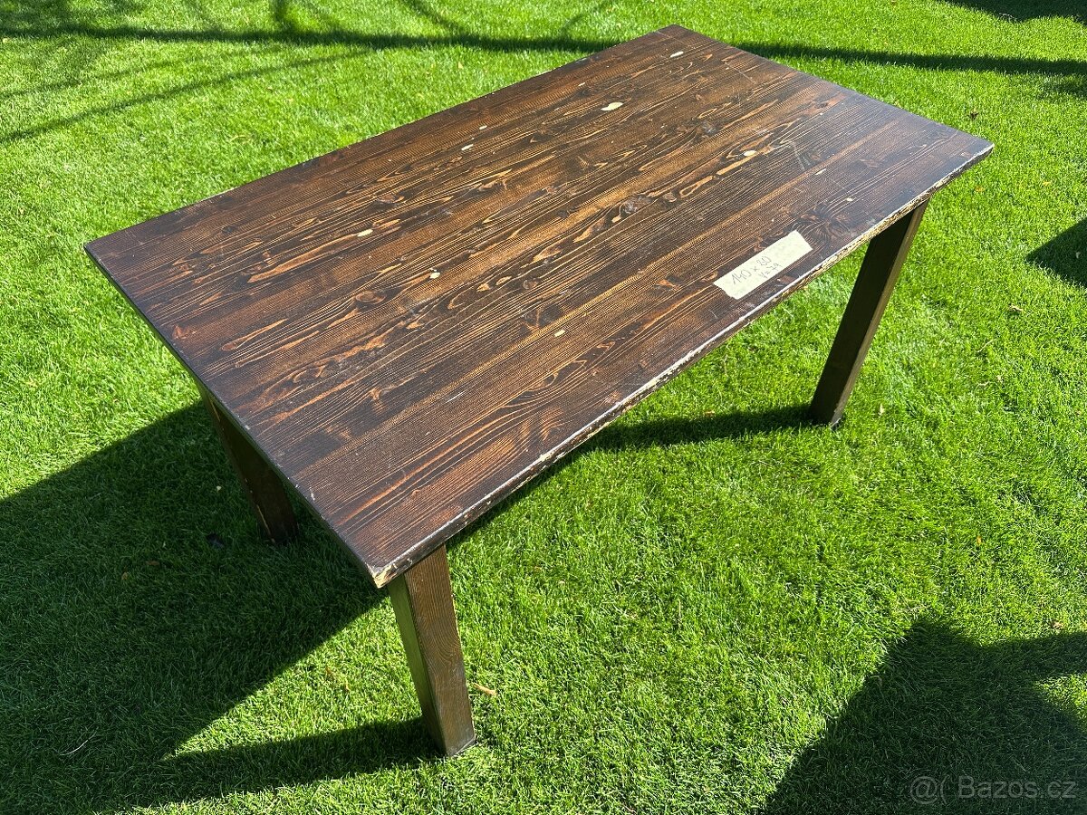 Židle TON, masivní stoly a lavice ze smrkového dřeva - 7