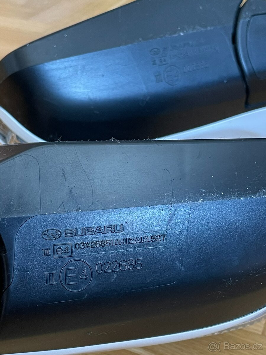 Subaru Impreza WRX STI 2008 – originální zrcátka s blinkry - 7