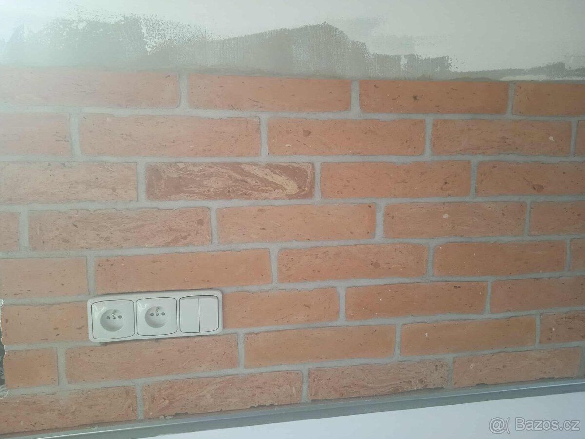 Cihlový obklad pásky z cihly - 7