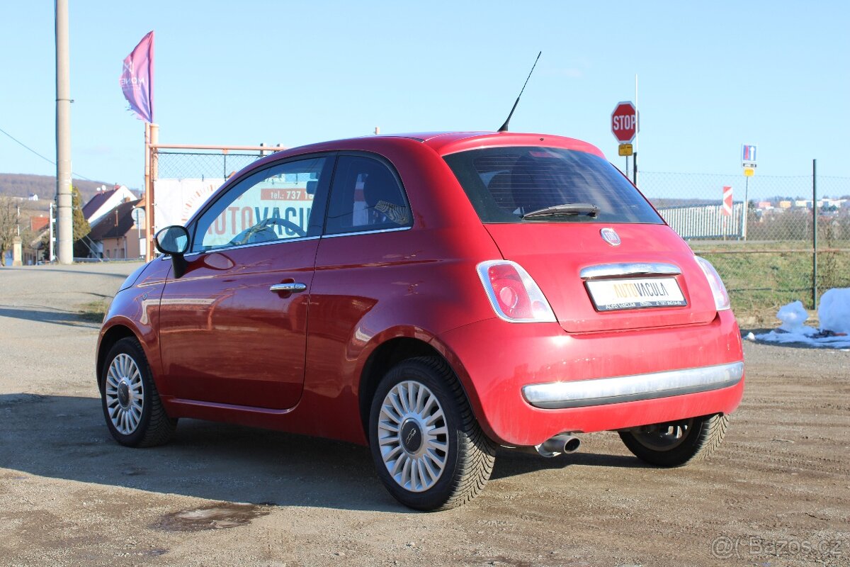 Fiat 500, 1,2i 51KW, KLIMA, SERVISKA, r.v. 2012 - 7