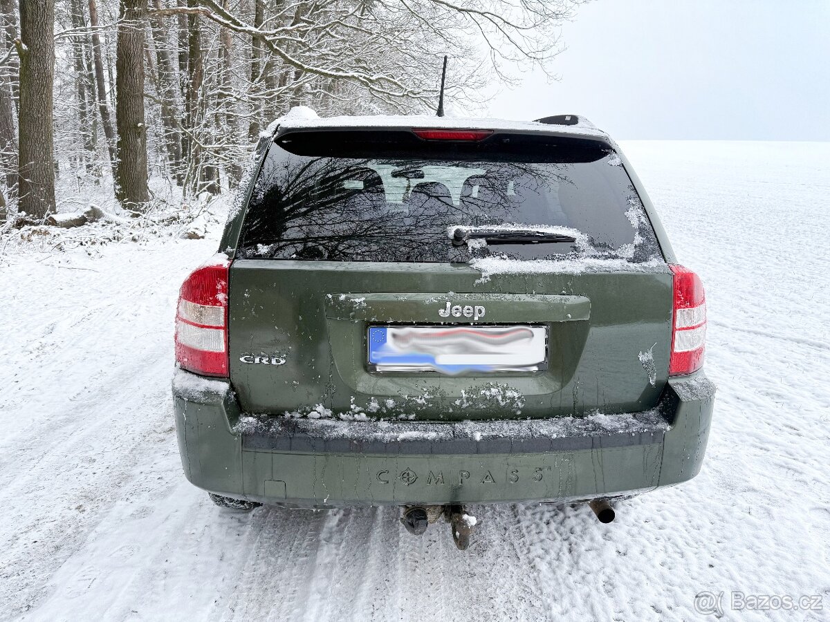 Jeep Compass 2.0 CRD (TDI)Tažné,klima,nové pneu - 7