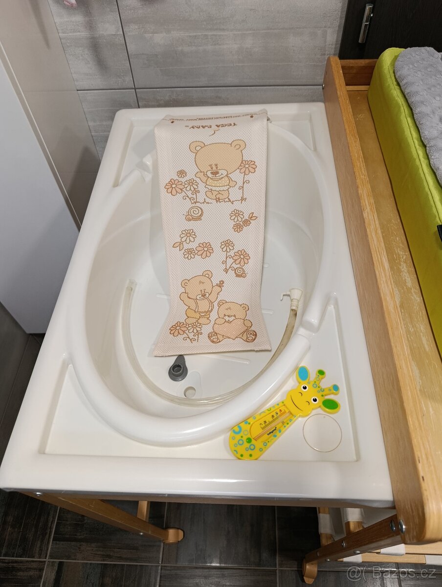 Přebalovací pult s vaničkou - 7