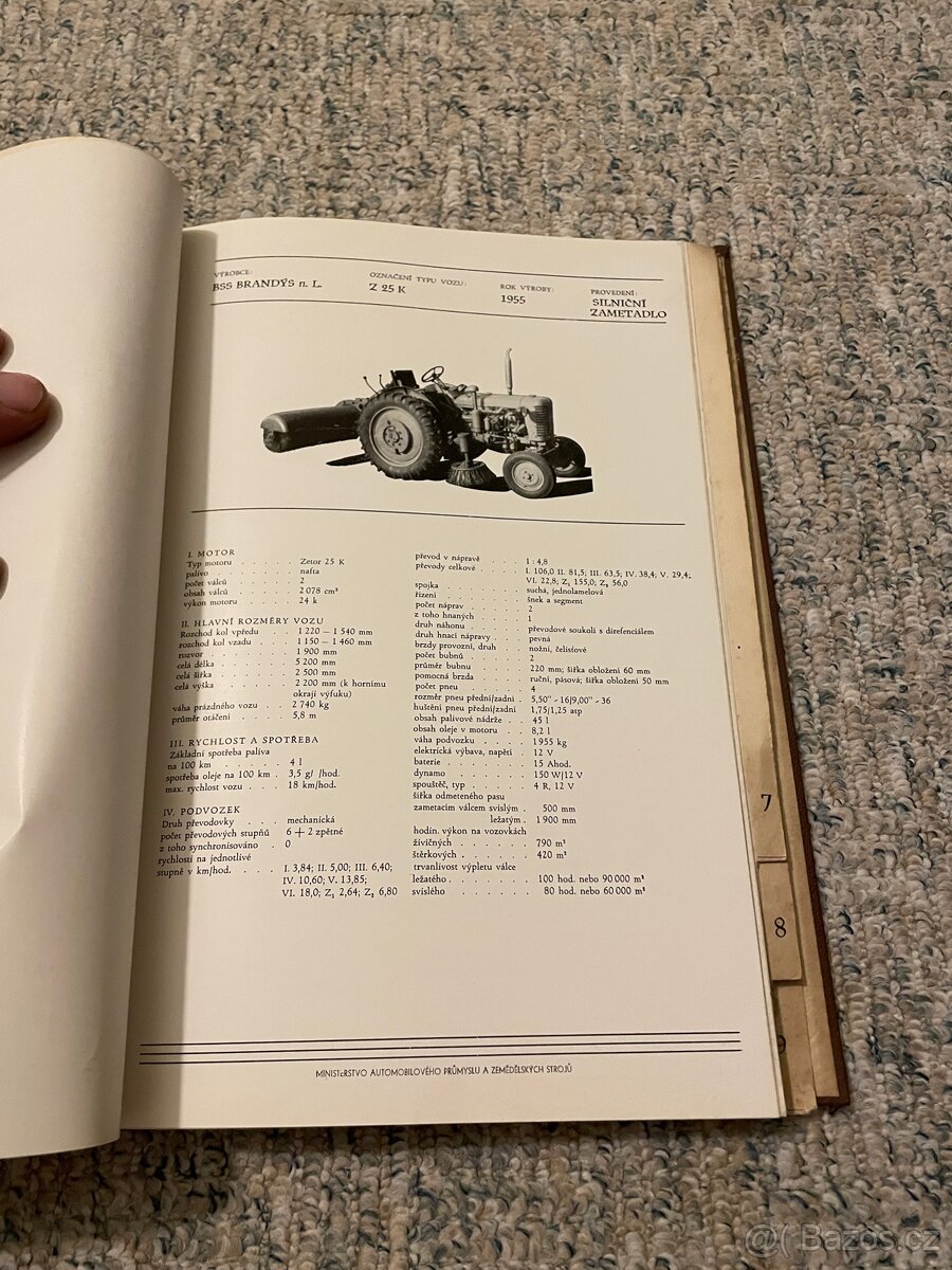 Unikátní dobová publikace vozidel - 7